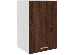 8720845693817 - Bonnevie - Hängeschrank Braun Eichen-Optik 395x31x60 cm Holzwerkstoff vidaXL438188