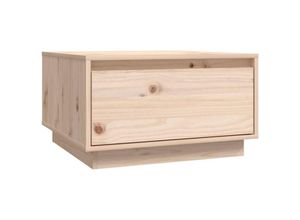 8720286842317 - Bonnevie - Couchtische Kaffeetisch 55x56x32 cm Massivholz Kiefer vidaXL