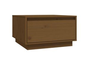 8720286842348 - Bonnevie - Couchtische Kaffeetisch Honigbraun 55x56x32 cm Massivholz Kiefer vidaXL