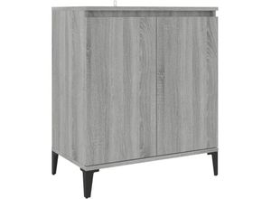 8720286932223 - Bonnevie - SideboardKommode Grau Sonoma 60x35x70 cm Holzwerkstoff vidaXL