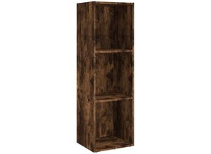 8720845736835 - Vidaxl - Bücherschrank TV-SchrankTV-Möbel Räuchereiche 36x30x114cm Holzwerkstoff