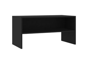 8719883672168 - Bonnevie - TV-SchrankTV-Möbel Schwarz 80x40x40 cm Holzwerkstoff vidaXL