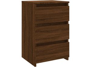 8720286932377 - Bonnevie - Nachttisch Braun Eichen-Optik 40x35x625 cm Holzwerkstoff vidaXL770132