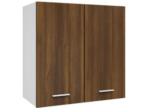 8720286931783 - Bonnevie - Hängeschrank Braun Eichen-Optik 60x31x60 cm Holzwerkstoff vidaXL822816