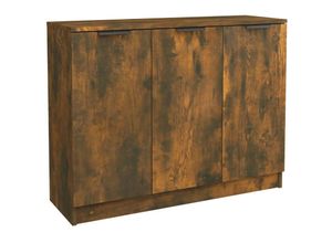 8720286967959 - Sideboard，Kommode Räuchereiche 905x30x70 cm Holzwerkstoff vidaXL