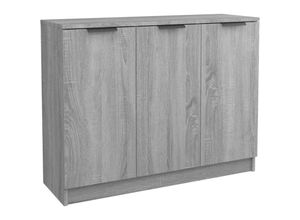 8720286967966 - Sideboard，Kommode Grau Sonoma 905x30x70 cm Holzwerkstoff vidaXL