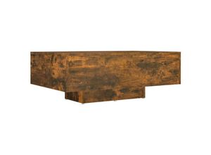 8720286955475 - Bonnevie - Couchtische Kaffeetisch Räuchereiche 85x55x31 cm Holzwerkstoff vidaXL