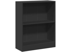 8719883787602 - Bonnevie - BücherregalStandregal Schwarz 60x24x745 cm Holzwerkstoff vidaXL