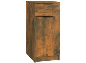 8720287084761 - Bonnevie - Schreibtischschrank Räuchereiche 335x50x75 cm Holzwerkstoff vidaXL287871