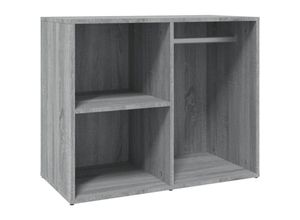 8720287087861 - Bonnevie - KleiderschrankAufbewahrungsschrank Grau Sonoma 80x40x65 cm Holzwerkstoff vidaXL