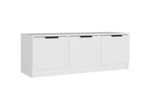 8720287079279 - TV-Schrank，TV-Möbel Weiß 102x35x365 cm Holzwerkstoff vidaXL