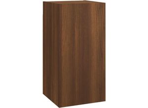 8720286955390 - Bonnevie - TV-SchrankTV-Möbel Braun Eichen-Optik 305x30x60 cm Holzwerkstoff vidaXL