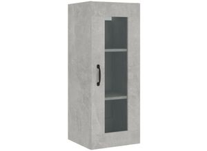 8720287081456 - Hängeschrank Betongrau 345x34x90 cm vidaXL - Grau