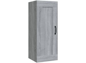 8720287085799 - Bonnevie - Hängeschrank Grau Sonoma 35x34x90 cm Holzwerkstoff vidaXL589733