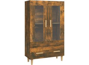 8720287085843 - Bonnevie - HighboardKommode Räuchereiche 70x31x115 cm Holzwerkstoff vidaXL