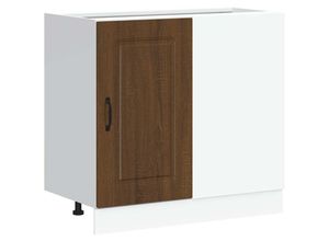 8721158426710 - Vidaxl - Küchenunterschrank Kalmar Braun Eichen-Optik Holzwerkstoff 629066