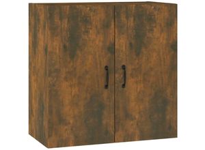 8720287087014 - Bonnevie - Wandschrank Badschrank Räuchereiche 60x31x60 cm Holzwerkstoff vidaXL