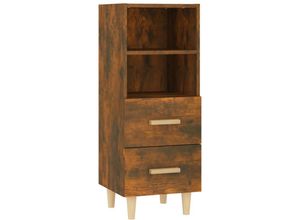 8720287085393 - Sideboard，Kommode Räuchereiche 345x34x90 cm Holzwerkstoff vidaXL