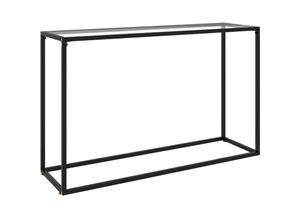 8720286057438 - Bonnevie - KonsolentischFlurtisch Transparent 120x35x75 cm Hartglas vidaXL