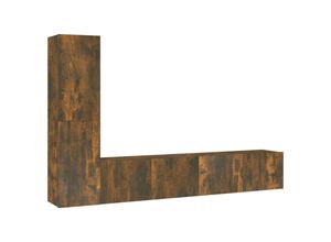 8720287104612 - Bonnevie - 4-tlg TV-Schrank-SetTV-MöbelTV-Möbel Räuchereiche Holzwerkstoff vidaXL 8720287104612 - Bonnevie - 4-tlg TV-Schrank-SetTV-MöbelTV-Möbel Räuchereiche Holzwerkstoff vidaXL