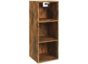 8720287085812 - Bonnevie - Wandschrank Badschrank Räuchereiche 345x325x90 cm Holzwerkstoff vidaXL