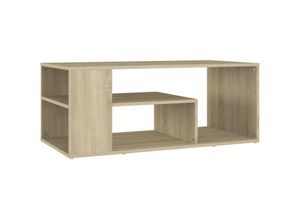 8720286561256 - Couchtische Kaffeetisch Sonoma-Eiche 100x50x40 cm Holzwerkstoff vidaXL