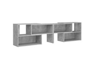 8720286607039 - Bonnevie - TV-SchrankTV-Möbel Betongrau 149x30x52 cm Holzwerkstoff vidaXL