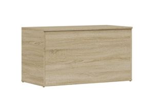 8720286586631 - vidaXL - Aufbewahrungstruhe - 84x42x46 - cm - handgefertigt - Holz - sonoma - eichefarben