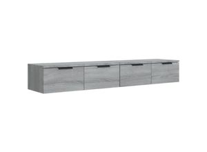 8720287123583 - Bonnevie - Wandschränke 2 Stk Wandhängeschrank Grau Sonoma 68x30x20 cm Holzwerkstoff vidaXL