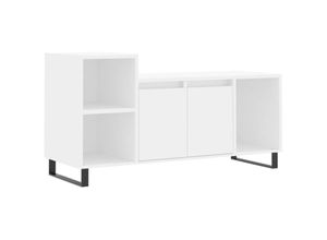 8721012113633 - Bonnevie - TV-SchrankTV-Möbel Weiß 100x35x55 cm Holzwerkstoff vidaXL