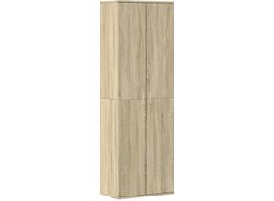 8721102595493 - Vidaxl - Highboard Sonoma-Eiche 60x35x180 cm Holzwerkstoff 298464