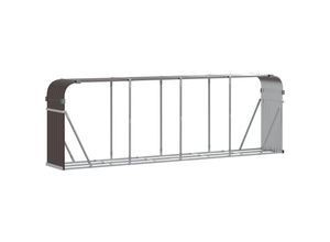 8720845897215 - Bonnevie - Kaminholzunterstand Braun 300x45x100 cm Verzinkter Stahl vidaXL450116 8720845897215 - Bonnevie - Kaminholzunterstand Braun 300x45x100 cm Verzinkter Stahl vidaXL450116