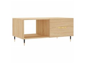 8720845441111 - Bonnevie - Couchtische Kaffeetisch Sonoma-Eiche 90x50x40 cm Holzwerkstoff vidaXL