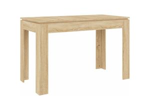 8719883786902 - vidaXL - Esstisch - 120x60x76 - cm - handgefertigt - Holz - Sonoma - eichenfarbig