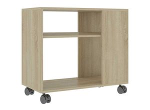 8719883916095 - Bonnevie - BeistelltischKaffeetisch Sonoma-Eiche 70x35x55 cm Holzwerkstoff vidaXL