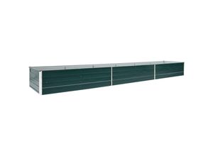 8719883757070 - Bonnevie - Garten-Hochbeet Verzinkter Stahl 480x80x45 cm Grün vidaXL578692