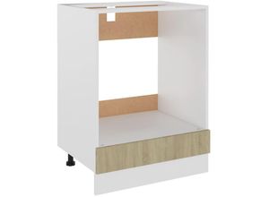 8720286132906 - Bonnevie - Herdumbauschrank Sonoma-Eiche 60x46x815 cm Holzwerkstoff vidaXL612344