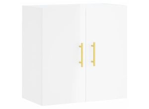 8720845947910 - Bonnevie - Wandschrank Badschrank Hochglanz-Weiß 60x31x60 cm Holzwerkstoff vidaXL