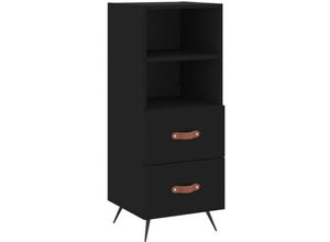 8720845868086 - Bonnevie - SideboardKommode Schwarz 345x34x90 cm Holzwerkstoff vidaXL 8720845868086 - Bonnevie - SideboardKommode Schwarz 345x34x90 cm Holzwerkstoff vidaXL