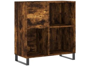 8720845877965 - Bonnevie - KommodePlattenschrank Räuchereiche 845x38x89 cm Holzwerkstoff vidaXL