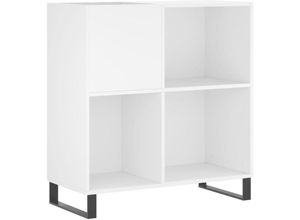 8720845877910 - Vidaxl - KommodePlattenschrank Weiß 845x38x89 cm Holzwerkstoff