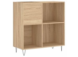 8720845877866 - Bonnevie - KommodePlattenschrank Sonoma-Eiche 845x38x89 cm Holzwerkstoff vidaXL