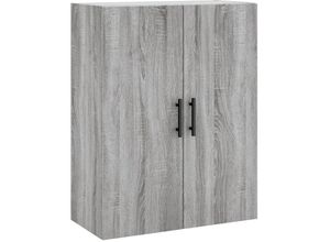 8720845944278 - Bonnevie - Wandschrank Badschrank Grau Sonoma 695x34x90 cm vidaXL