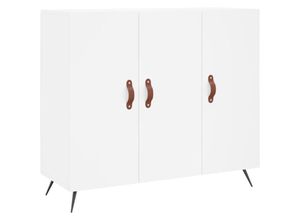 8720845423537 - Bonnevie - SideboardKommode Weiß 90x34x80 cm Holzwerkstoff vidaXL