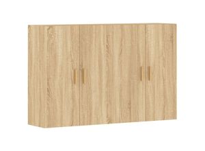 8720845472979 - Bonnevie - Wandschränke 2 Stk Wandhängeschrank Sonoma-Eiche Holzwerkstoff vidaXL