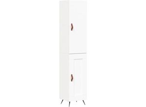 8720845485030 - Vidaxl - HighboardKommode Weiß 345x34x180 cm Holzwerkstoff