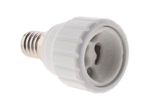 3545411407972 - Adapter-Fassung E14 zu GU10 zum Schrauben - schwer entflammbar Zenitech