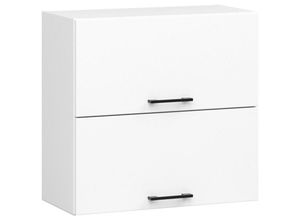 5907504380759 - Akord - Hängeschrank Küchenschrank oliwia G2 modular W60 Weiß 60 cm 2 Türen 2 Ebenen B60 x H58 x T30 cm