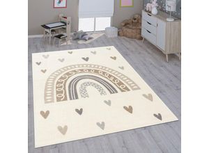 4061981209734 - Kinderteppich Teppich Kinderzimmer Mädchen Jungs Verschiedene Motive Und Größen Beige 200 cm Rund - Paco Home