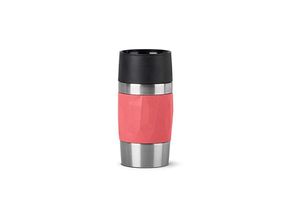 4009049533797 - Travel mug Compact Thermobecher (koralle edelstahl 03 Liter Drehverschluss) (N2160400) - Emsa